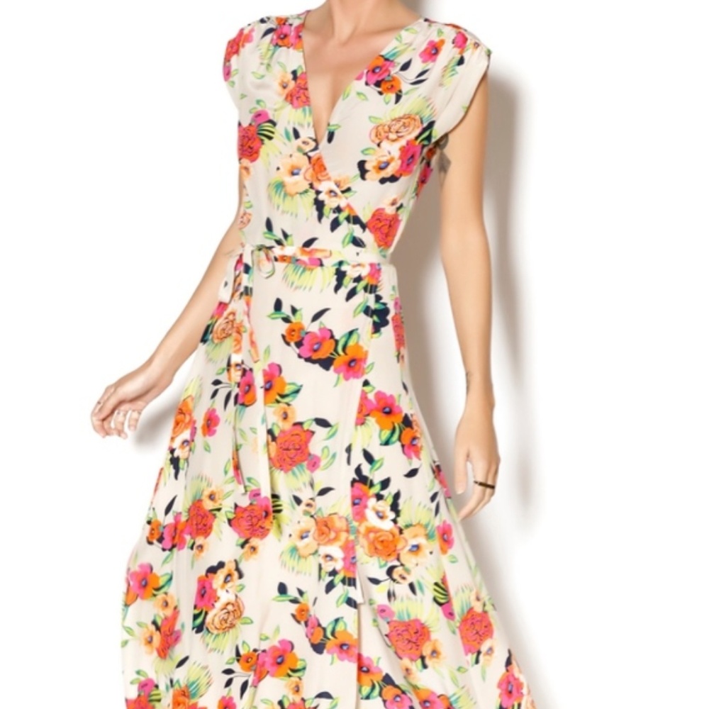 Yumi Kim Women's Swept Away Maxi Wrap Dress (S)